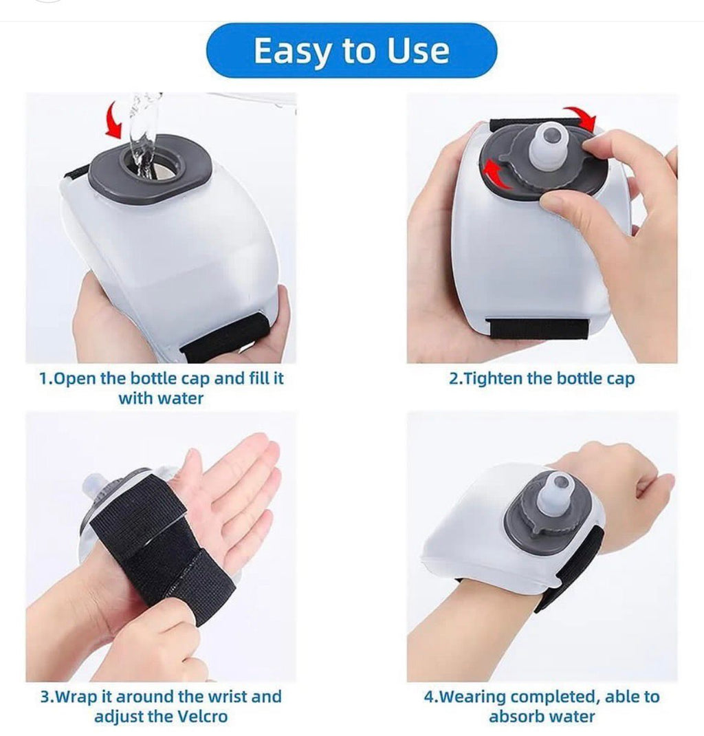 Mini Running Wrist Water Bottle