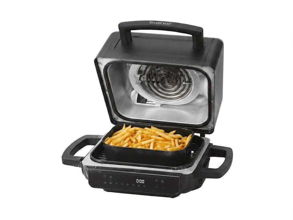 The Silvercrest Premium Air Fryer with Grill &amp; Smoker