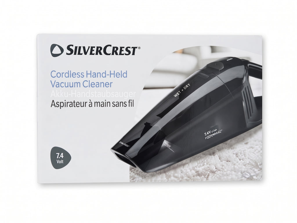 SilverCrest 7.4V Cordless Hand-Held Vacuum Cleaner