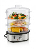 3-Tier Electric Food Steamer (950W) - SilverCrest