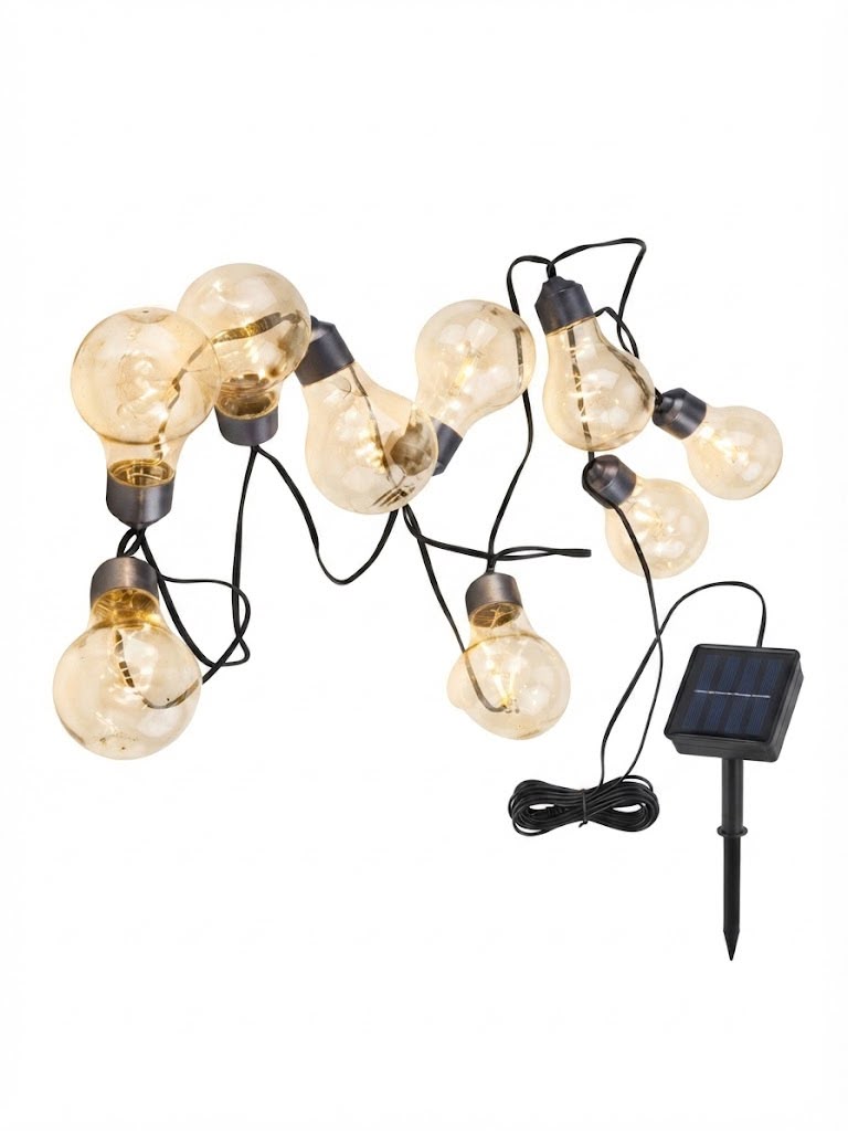 Livarno Solar Bulb String Lights