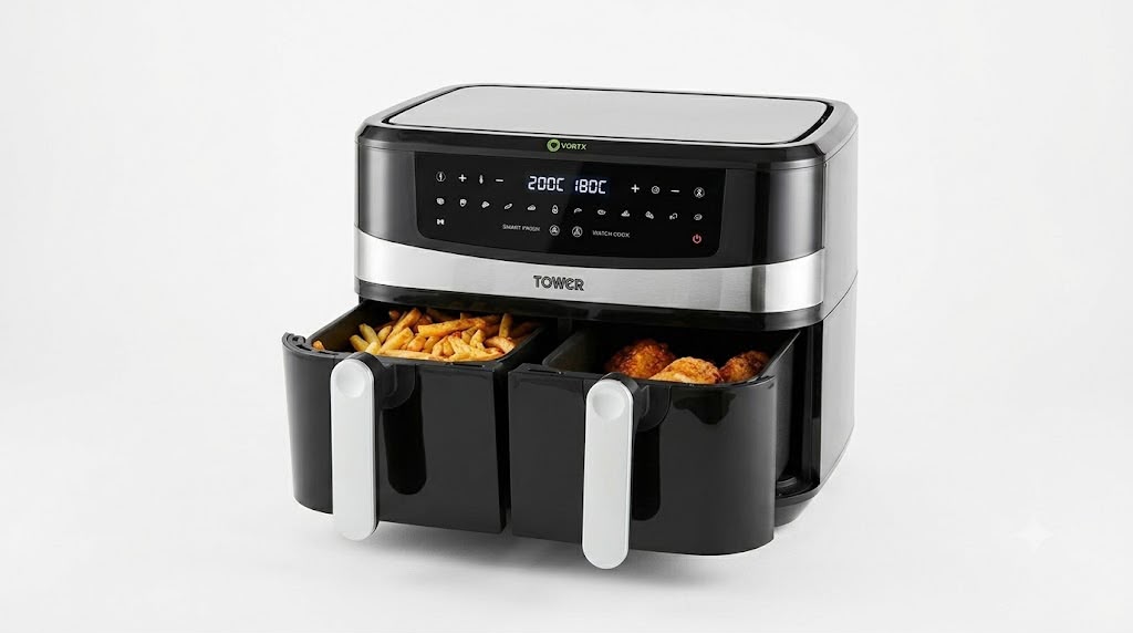 Air Fryer 9 Litre Dual Basket