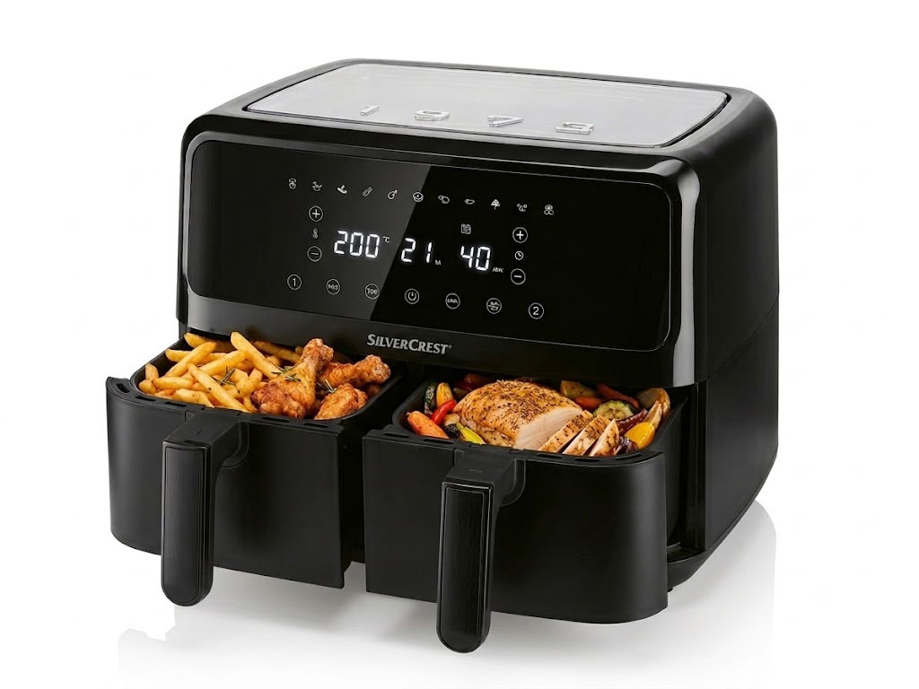 SilverCrest Dual Basket Air Fryer