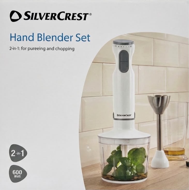 Hand Blender Set - Silver Crest