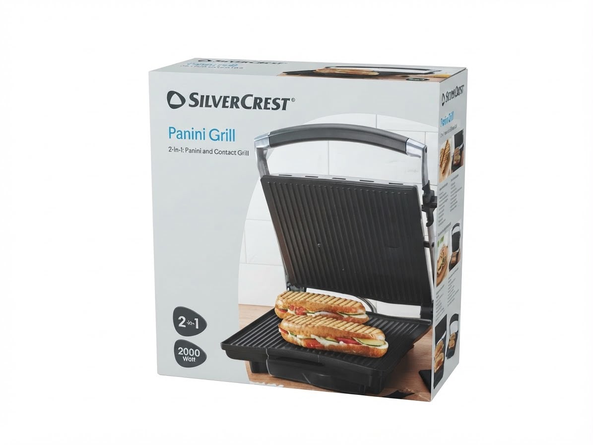 SilverCrest Panini Grill (2-in-1)
