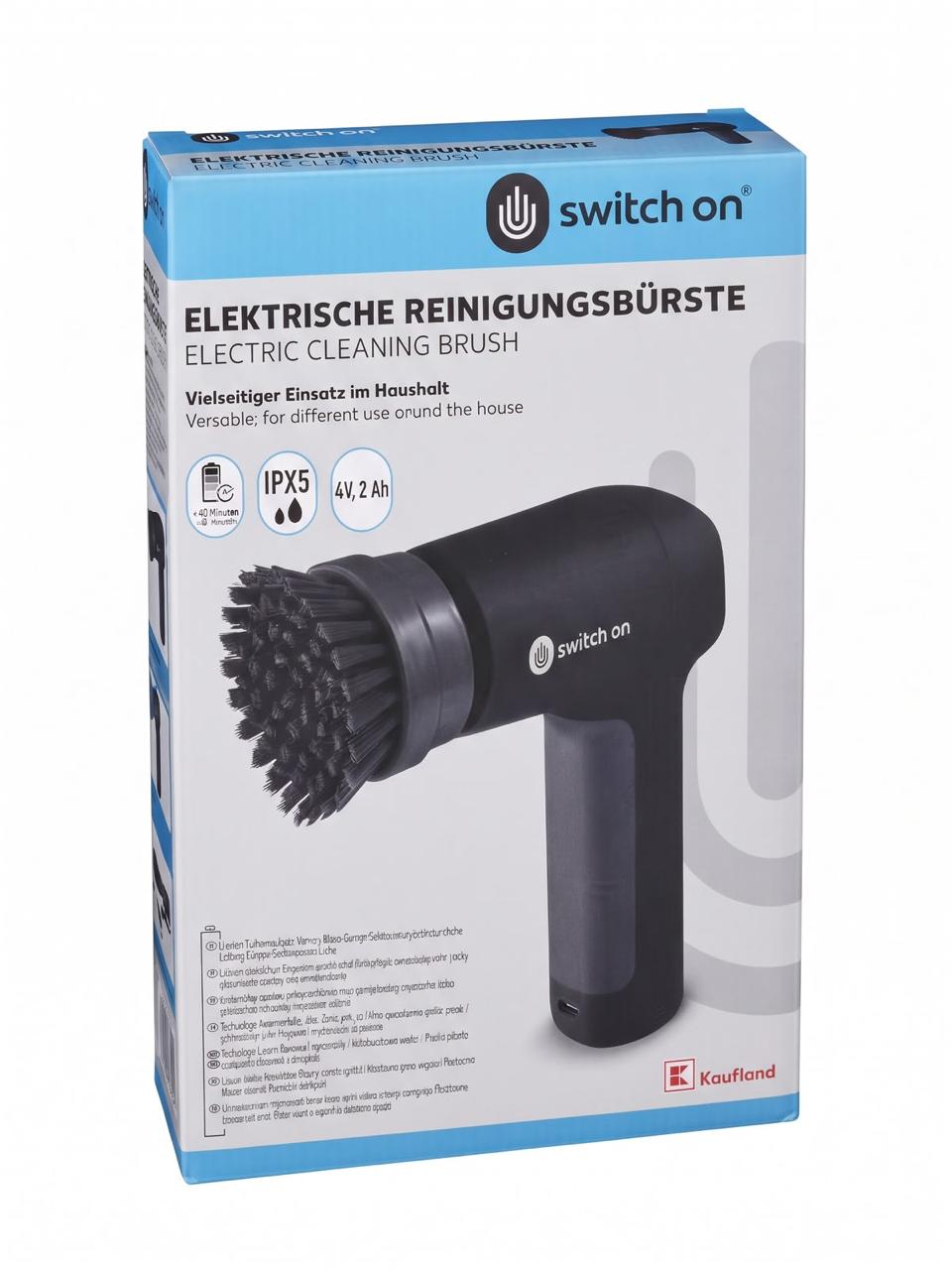 Electric Cleaning Brush -Switch on