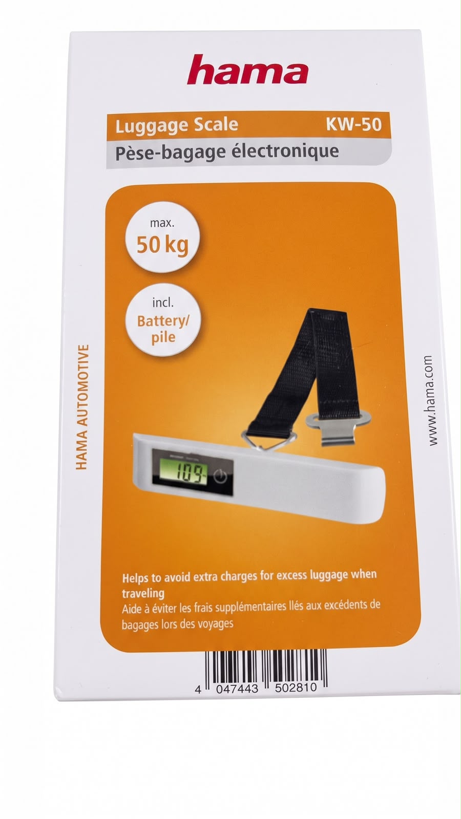Electronic Luggage Scale - Hama