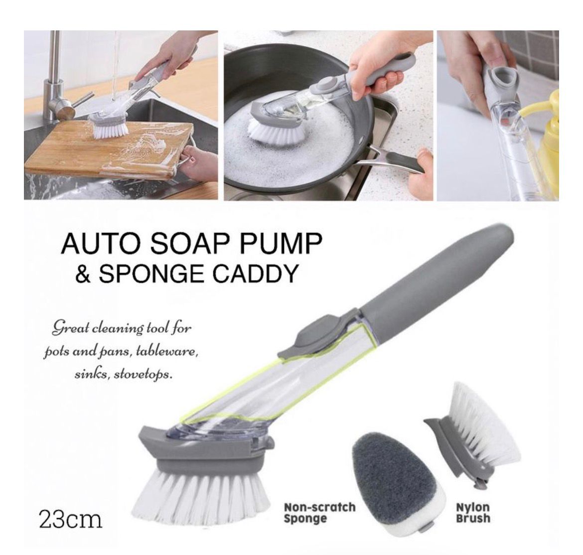 Soap Dish Brush